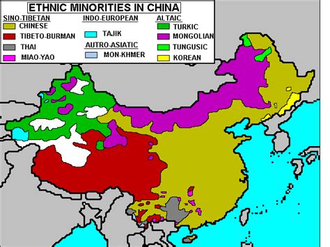 area of china with most ethnic diversity